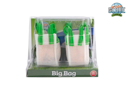 KIDS GLOBE BIG BAG 2 PCS WITH SILO FILLING, 1:32