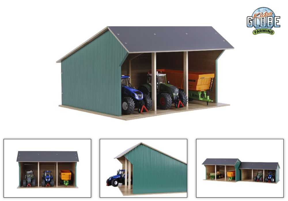 LARGE WOODEN BARN FOR TRACTORS