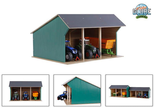 LARGE WOODEN BARN FOR TRACTORS