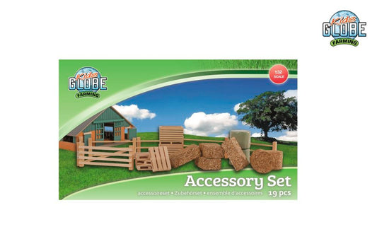 FARM ACCESSORIES SET 19 PIECES 1:32