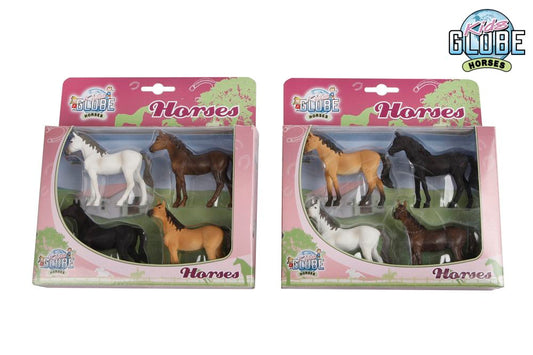 HORSES - 4 PIECES